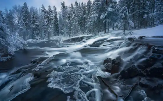 норвегия, water, поток