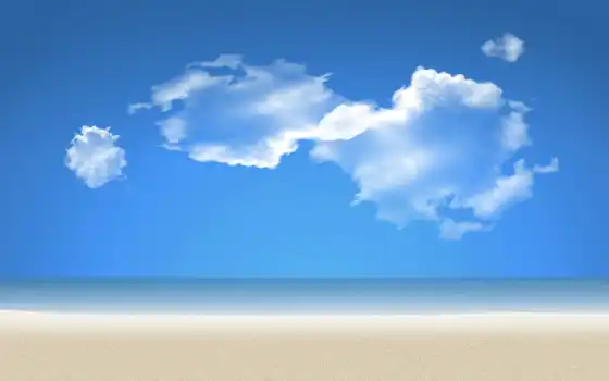 beach, пляж, wallpaper, dimage, blue, wallpapers, sky, показывать, and, mix, эротику, desktop, ii, природа, cloudy, море, песчаный, home, обоев, 