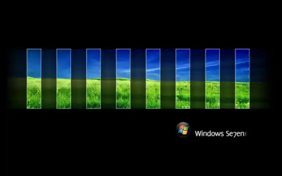 windows, природа, free, desktop, dual, картинка, cool, прямоугольники, фоне, черном, monitor, you, размером, seven, точек, 