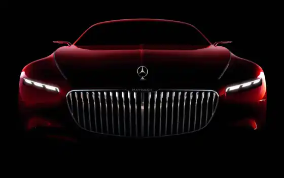 mercedes, maybach, vision, coupe, 