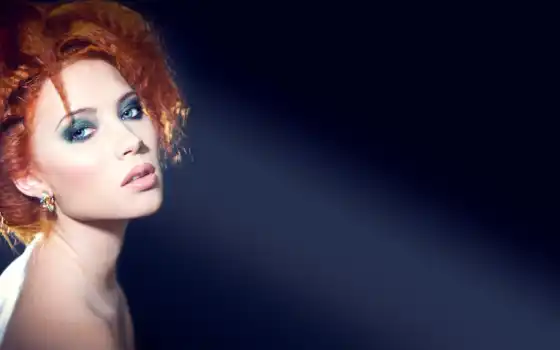 женщина, макияж, stock, redhead, волосы, фото, free, совершенн, royalty, 