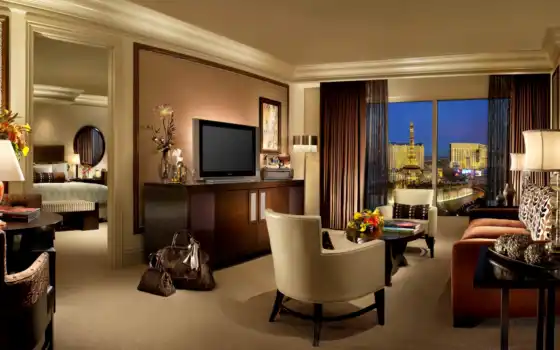 bellagio, vegas, las, hotel, room, rooms, interior, resort, 