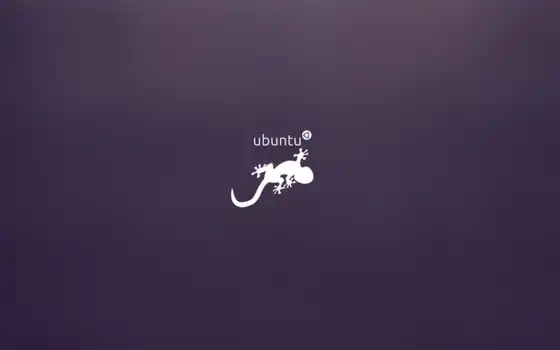 ,фон, темный, ящерица, убунту, ubuntu