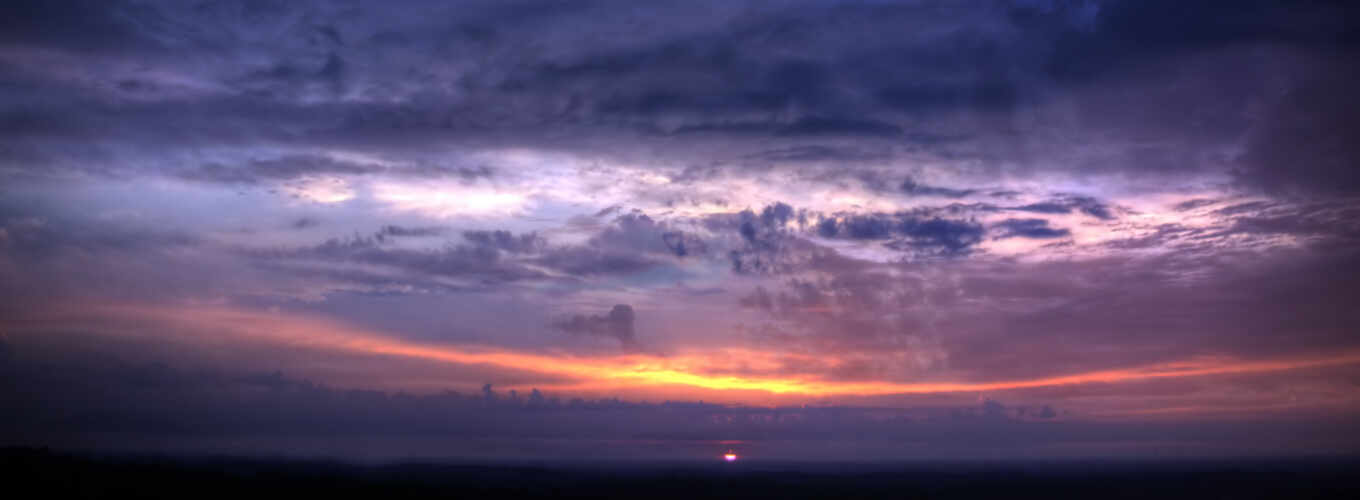 sky, sunset, panorama