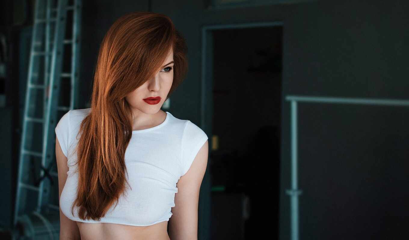 ginger, sexy, lips
