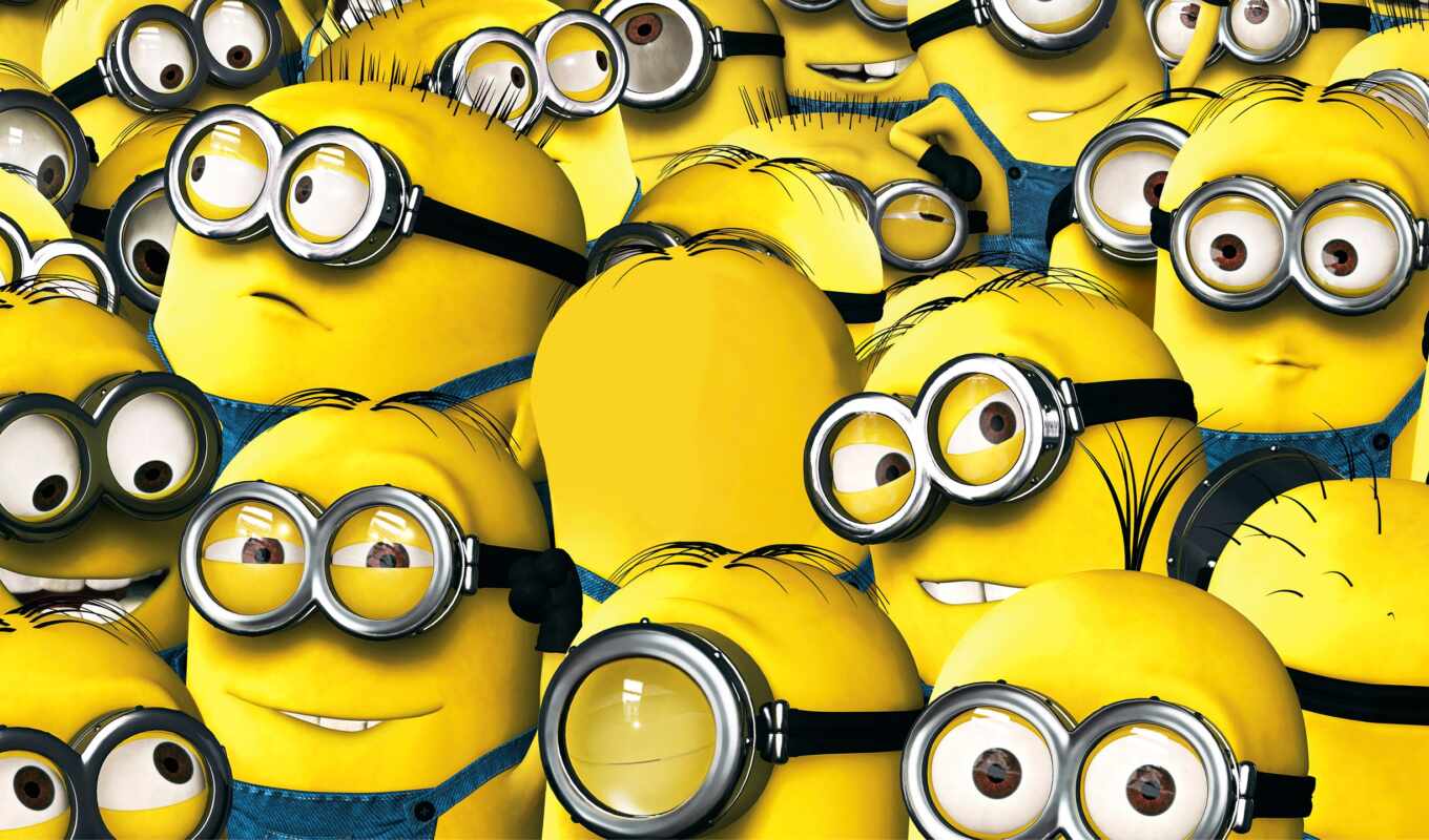 wall, for, despicable, paper, minions, mines, muitas