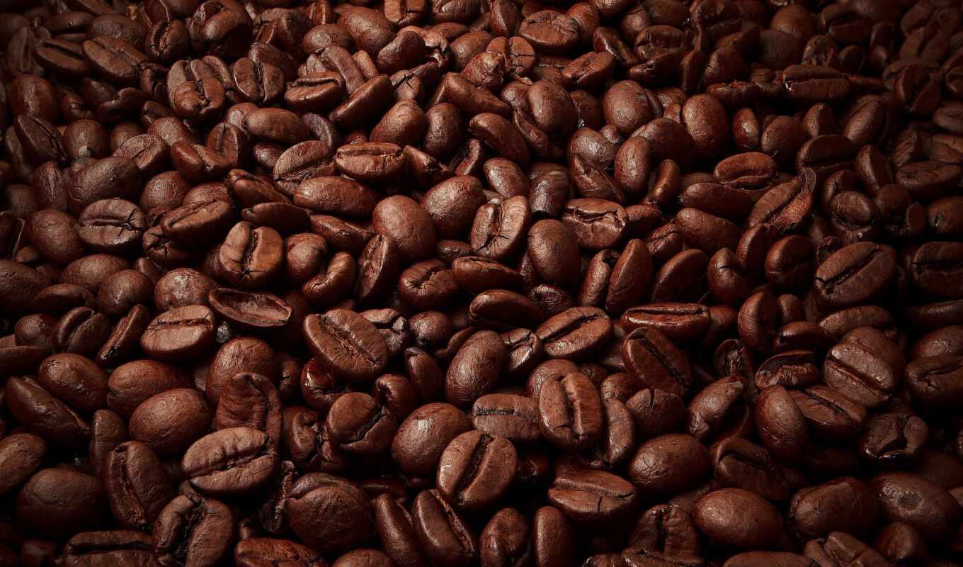 coffee, grains, risunok, meal, coffee, a drop, brown, teg, seed, lozhok, kofeinyi