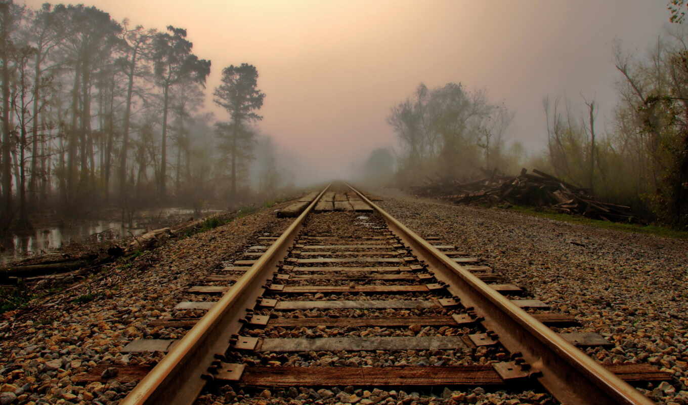 туман, rail