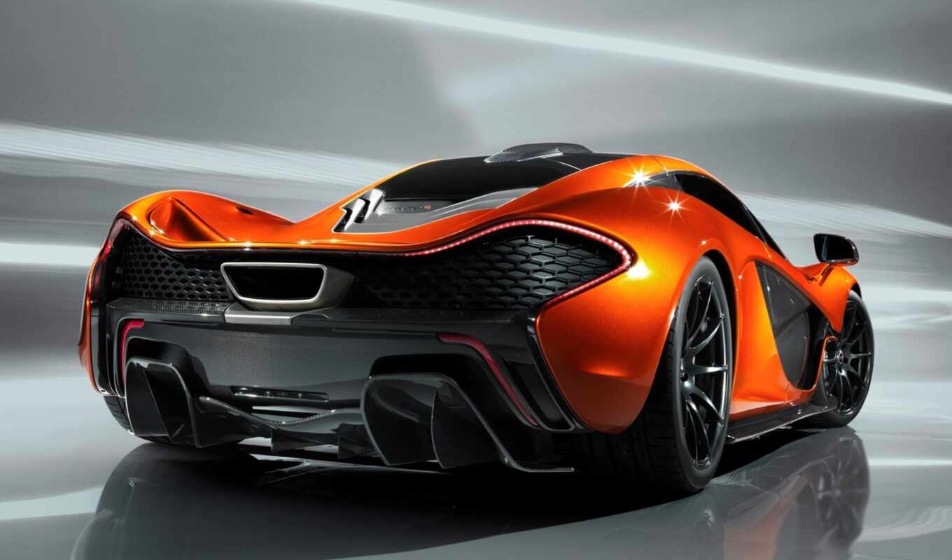 фото, black, car, показать, concept, оранжевый, automotive, canvas, суперкар, mcla