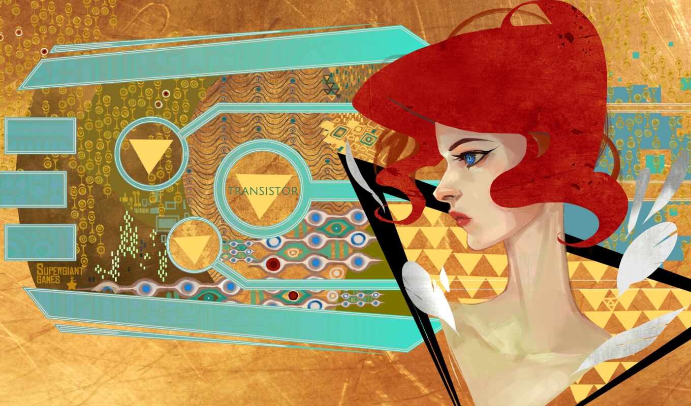 art, game, red, artwork, drawn, redhead, art, arte, transistor, supergiant, angle of incidence