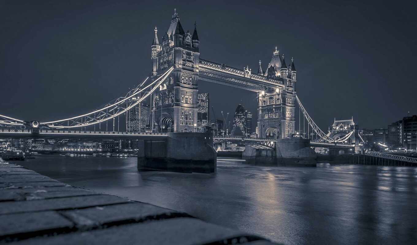 Bridge, torre, tower, Kingdom, United, london, go over, wikipediapuente, nocheclick