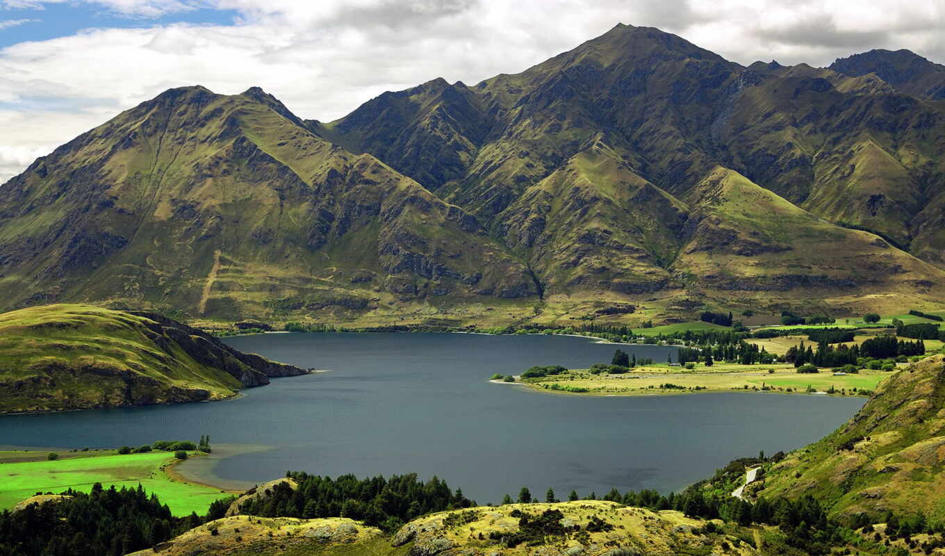 озеро, new, новая, новой, zealand, туры, зеландии, wanaka