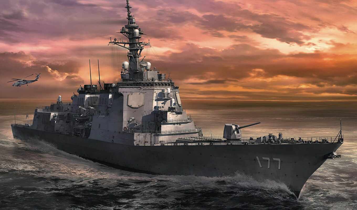 ship, deck, war, navy, uss, battleship, drawing, anti, ship