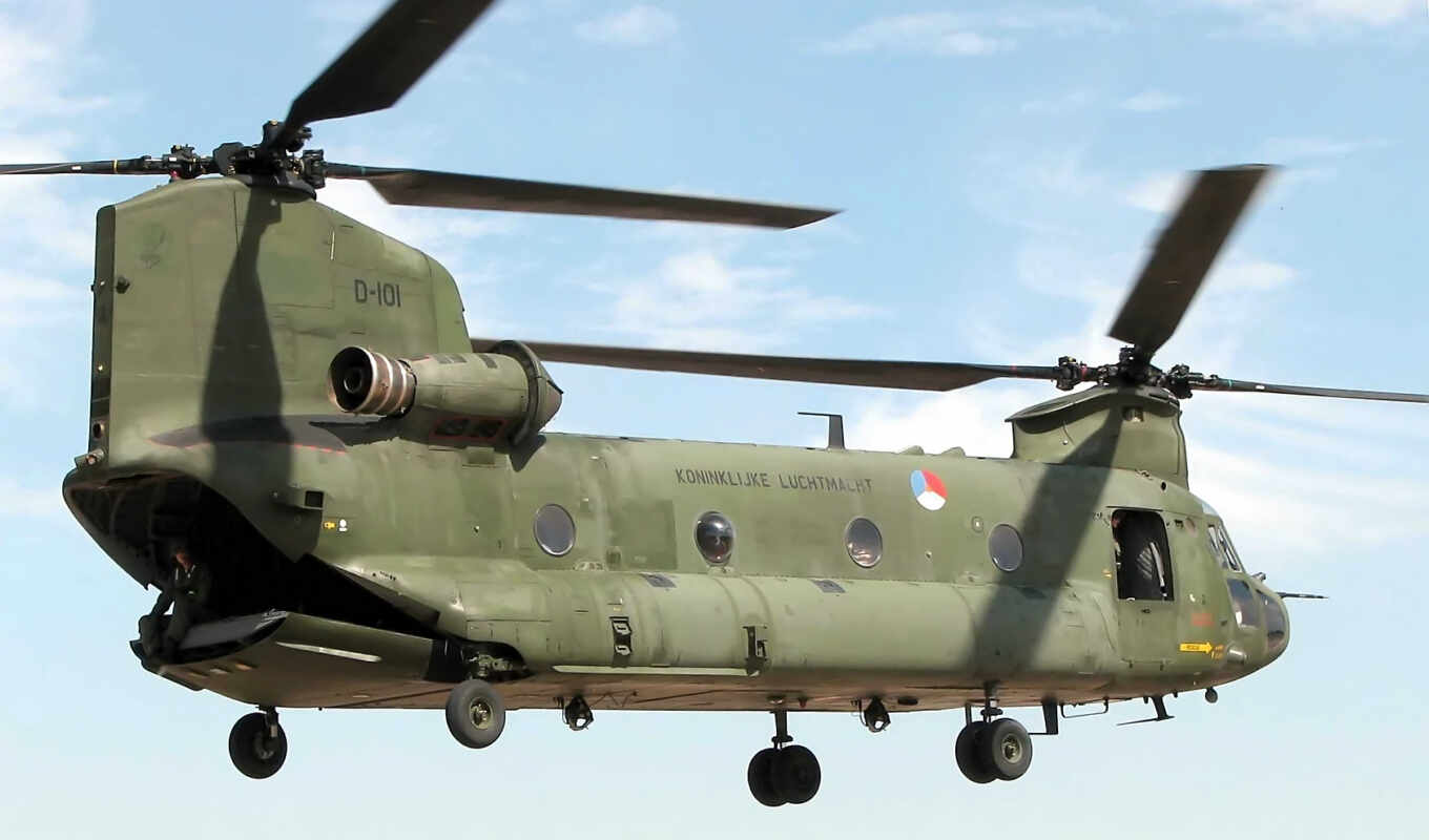 big, american, which, military, transport, helicopter, only, chinook, miro, boe