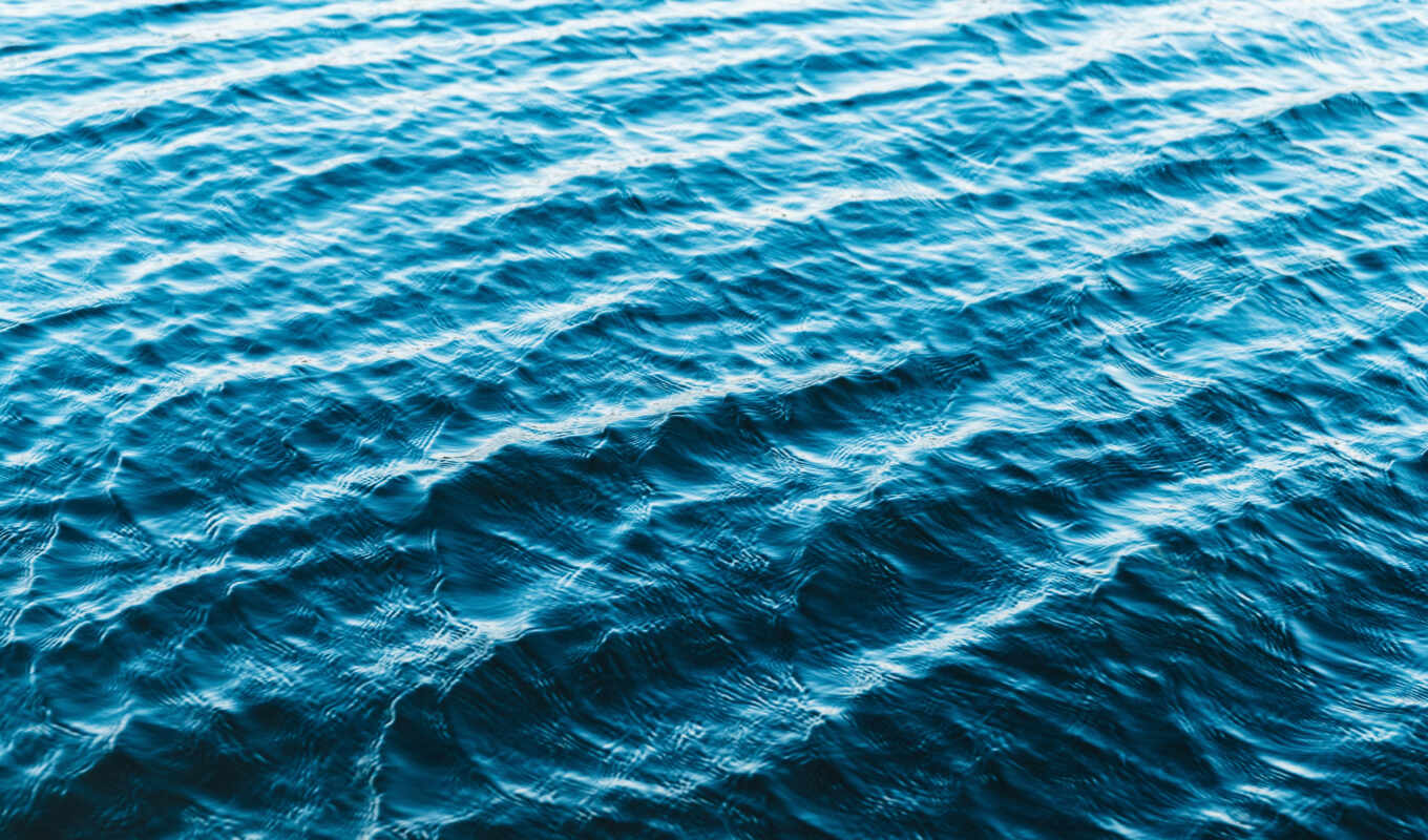 blue, water, ocean, волна, underwater