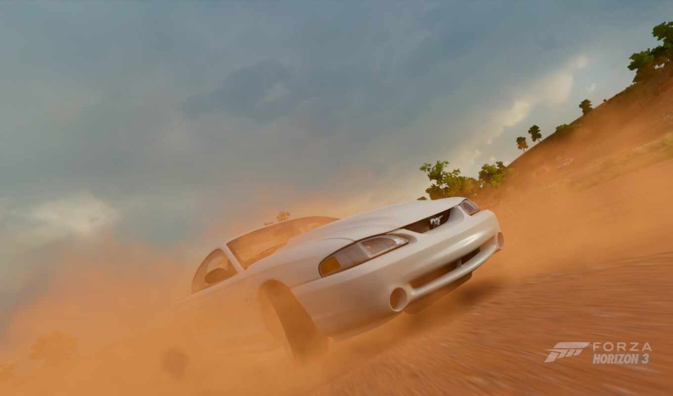 ford, mustang, горизонт, forza