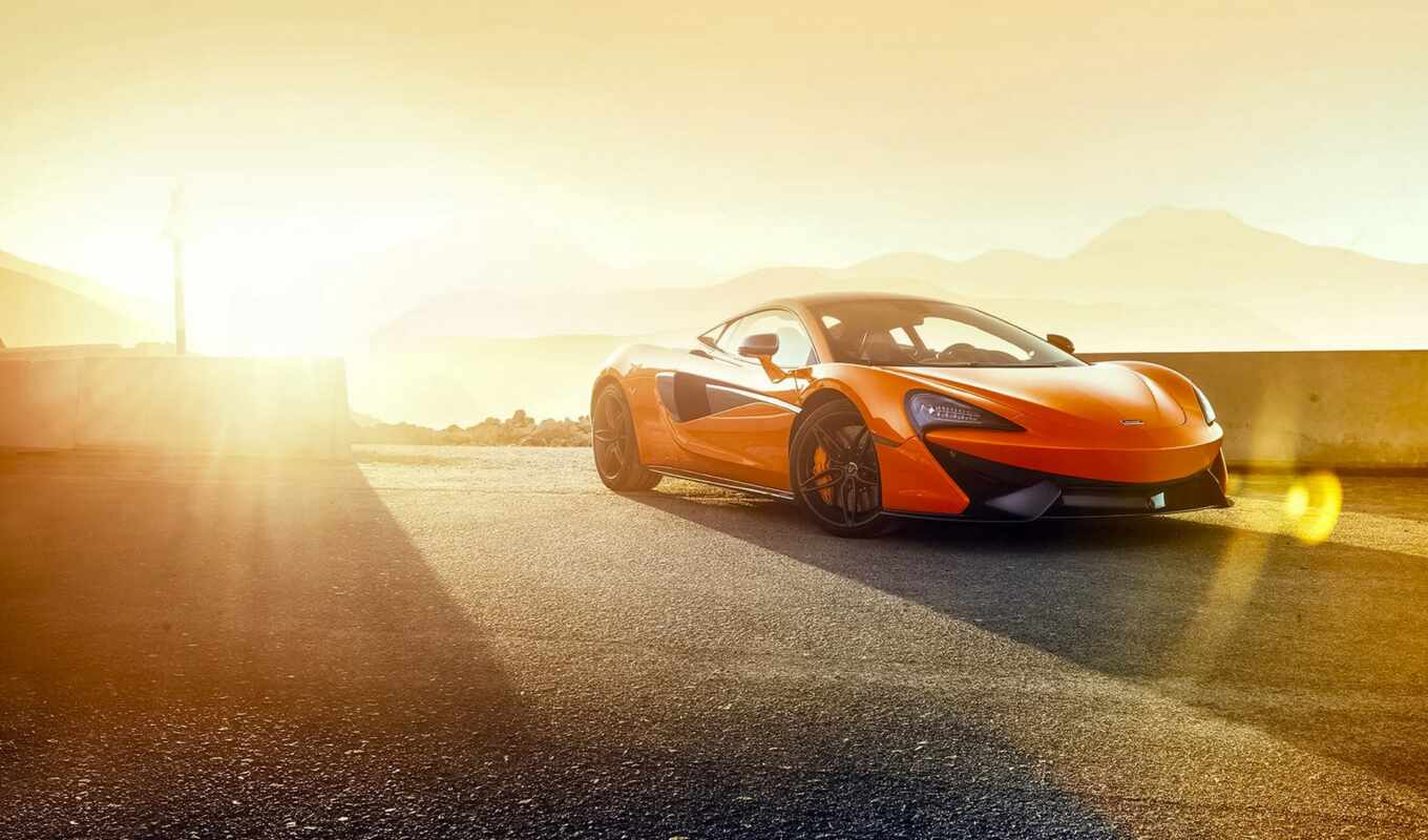 supercar, orange
