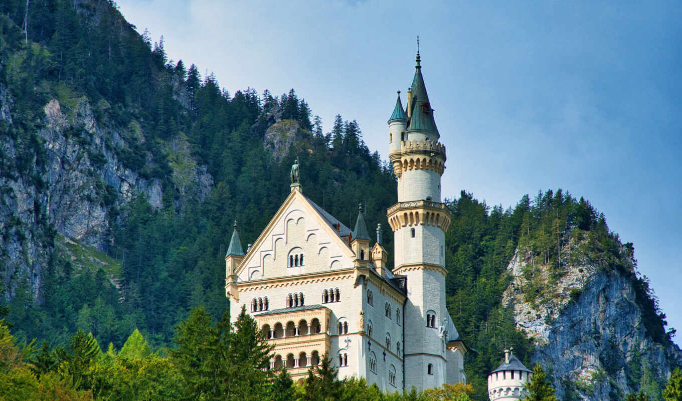 castle, neuschwanstein