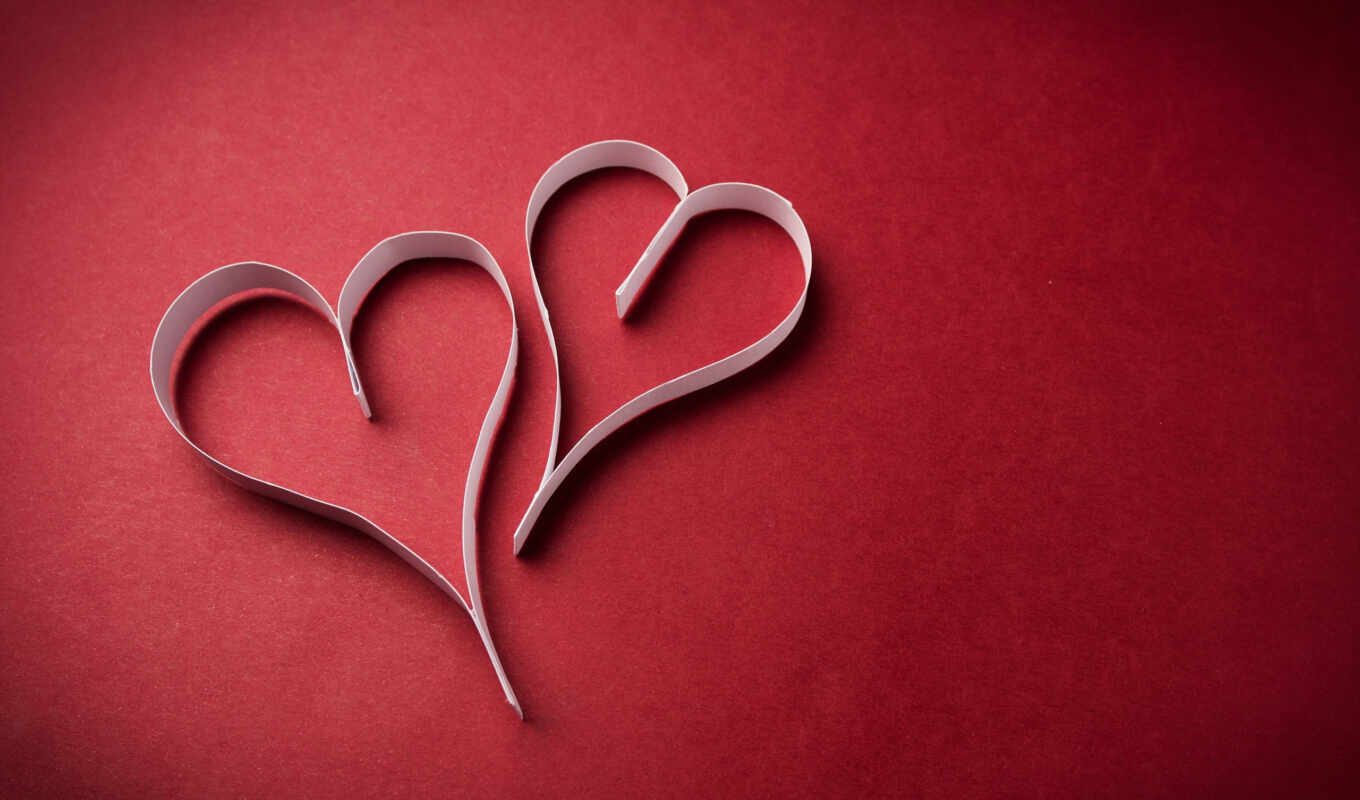 love, with, сердце, valentine, day, сердца, valentines, paper, inspirational