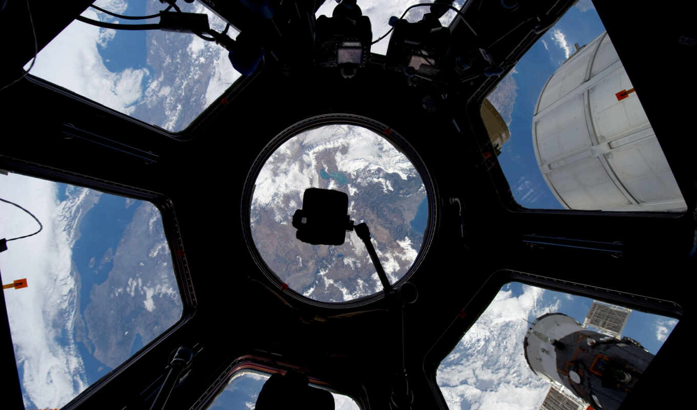 окно, cosmos, станции, является, dome, международной, частью, космической, модуль, mks