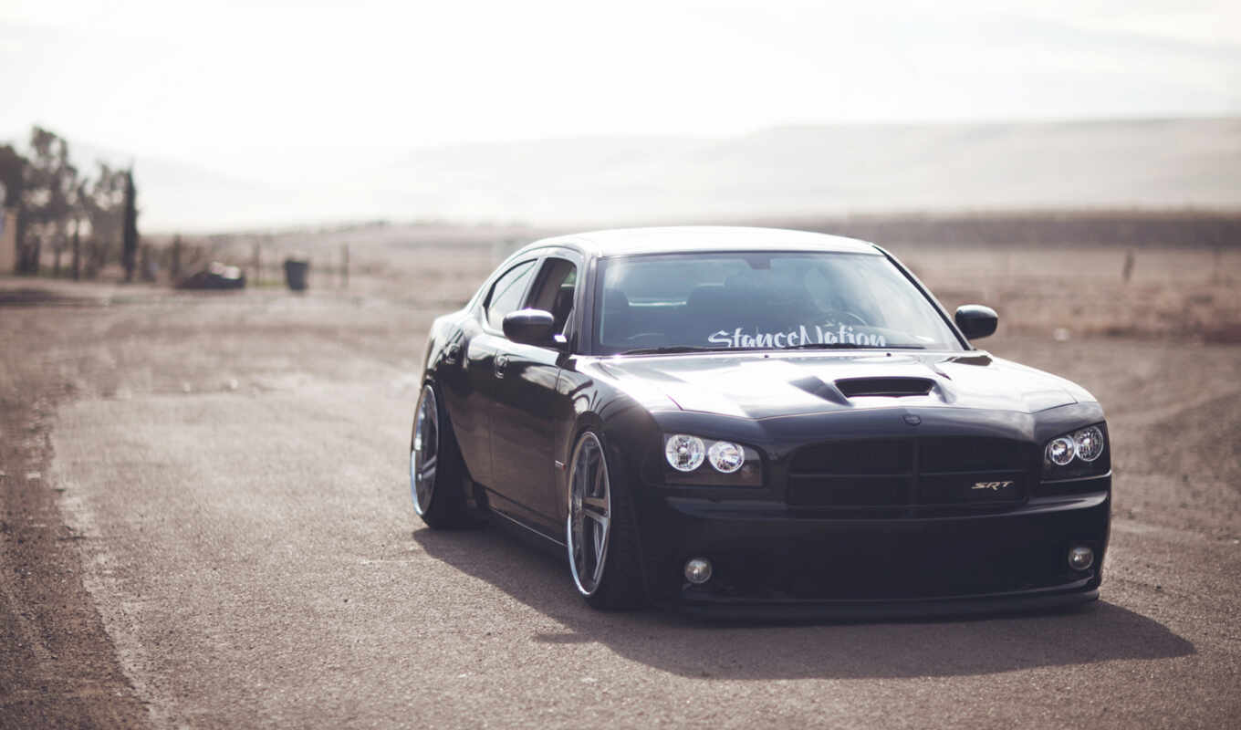 picture, road, dodge, charger, srt, desert, charger, cars