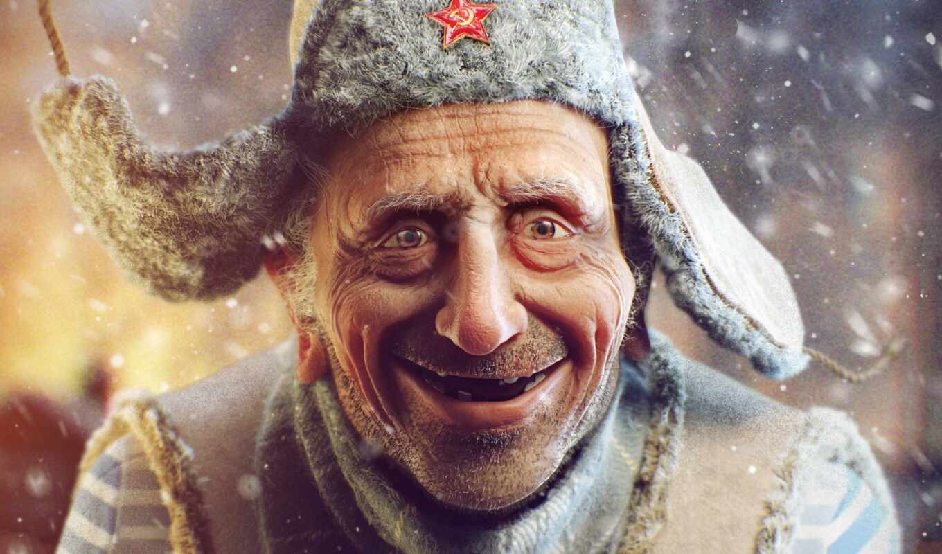 frost, russian, history, she, a cap, long before, narrow, ded, ushanka, salesman