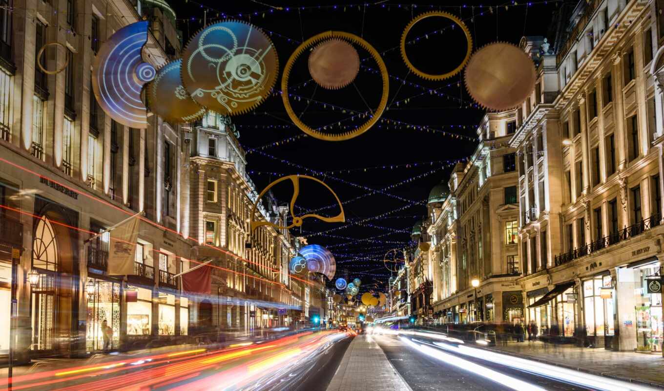 улица, christmas, london, west