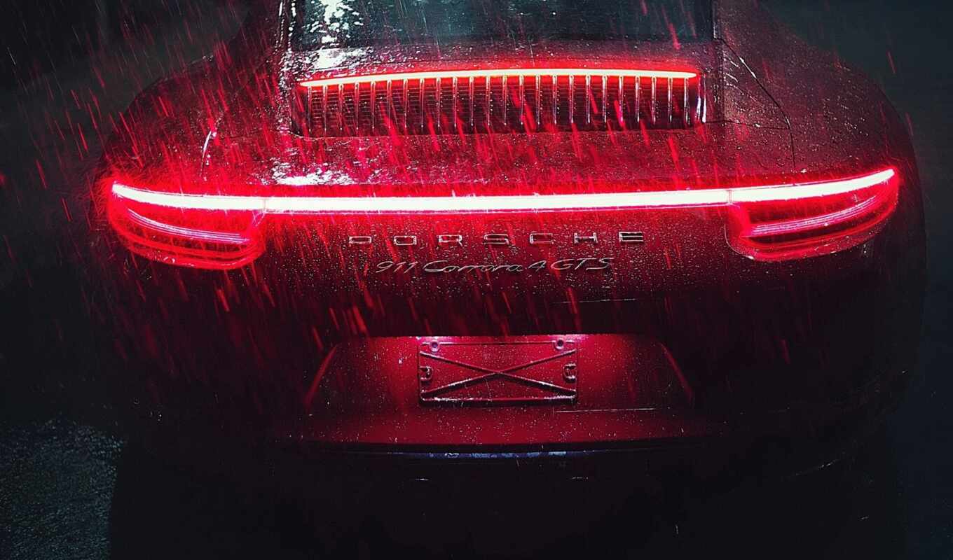 rain, car