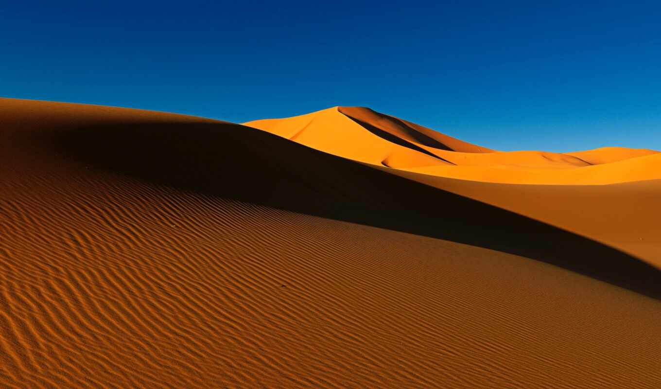 природа, black, landscape, песок, wide, fond, пустыня, dual, ultrawide