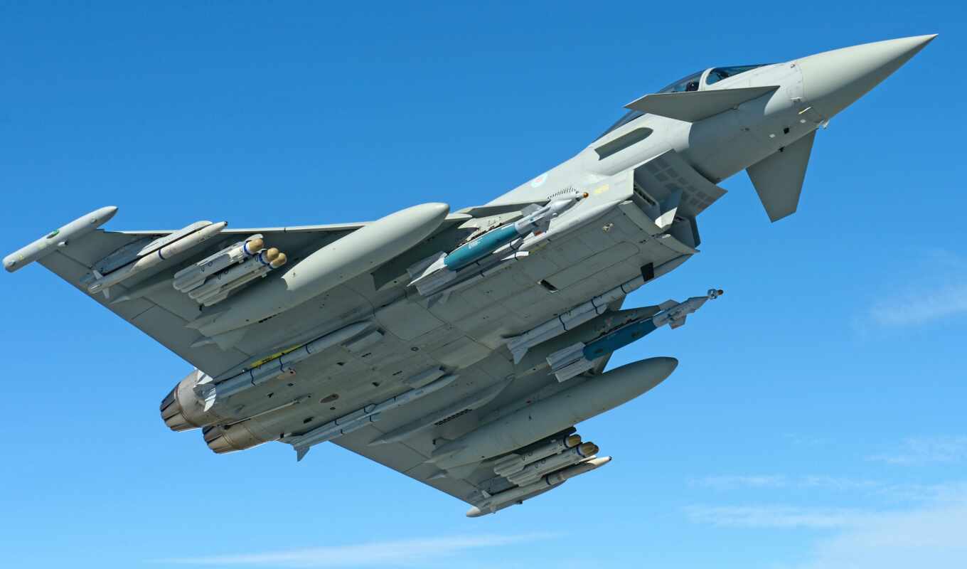power, the fighter, aviation, air, gallery, airplane, tyhoon, eurofighter, raf, rare