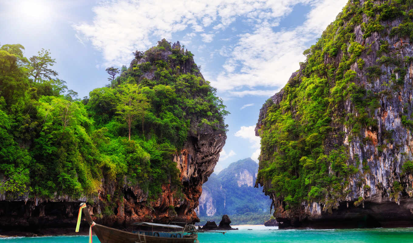 природа, landscape, спа, таиланд, bay, аоь, krabi, нанг