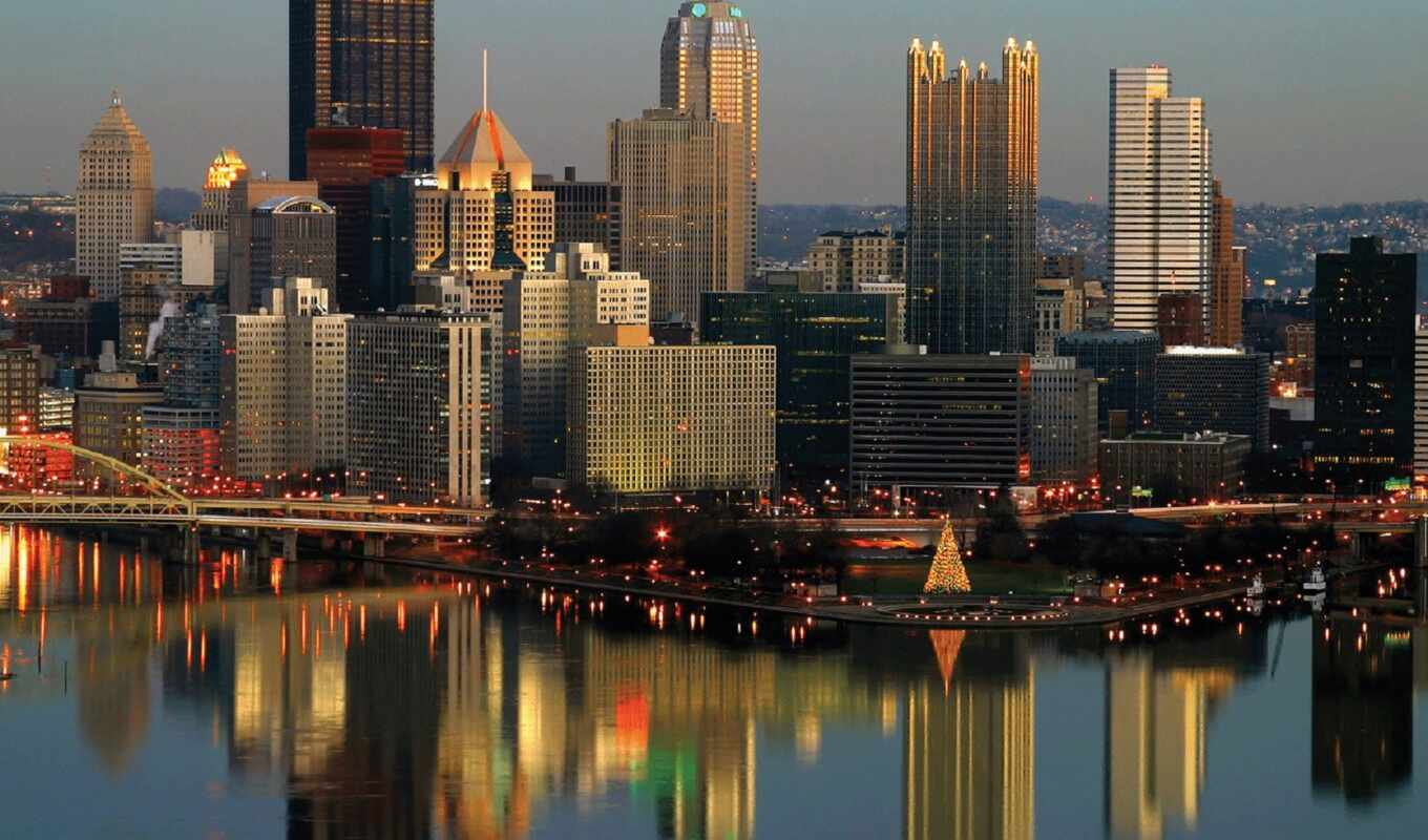 city, in Pittsburgh, USA, state, pennsylvania