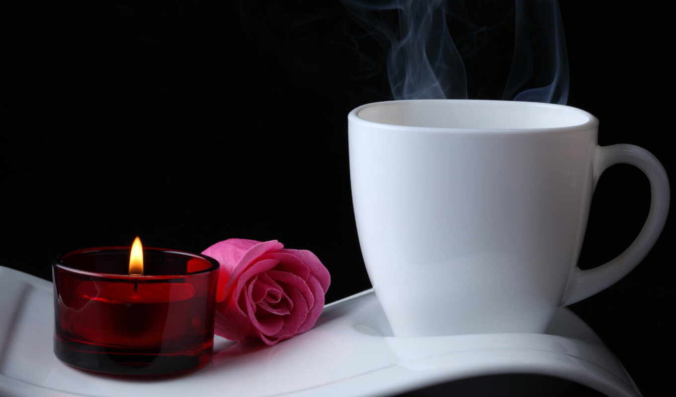 coffee, romantic