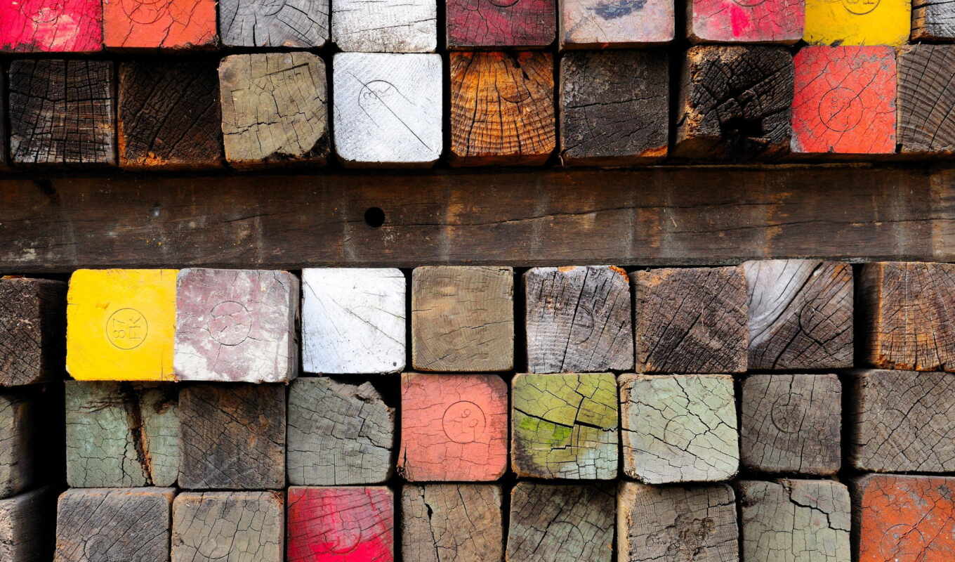 full, background, paint, wood, many, textures, lumber