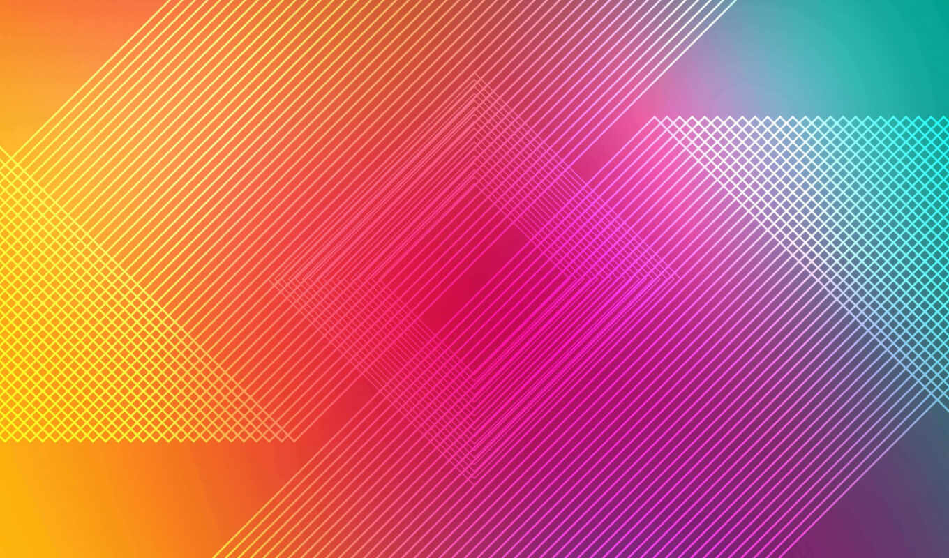 colors, squares, lines