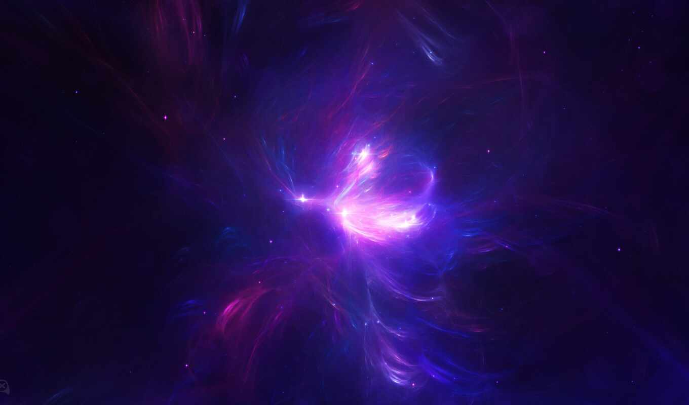 resolution, purple, космос, deep, nebula