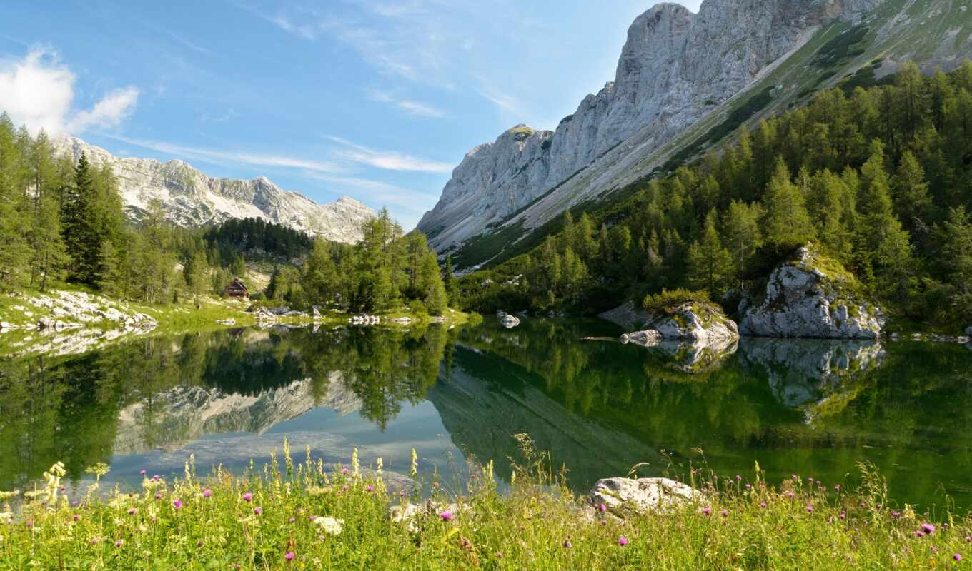 lake, park, national, slovenia, 3c, bosniak