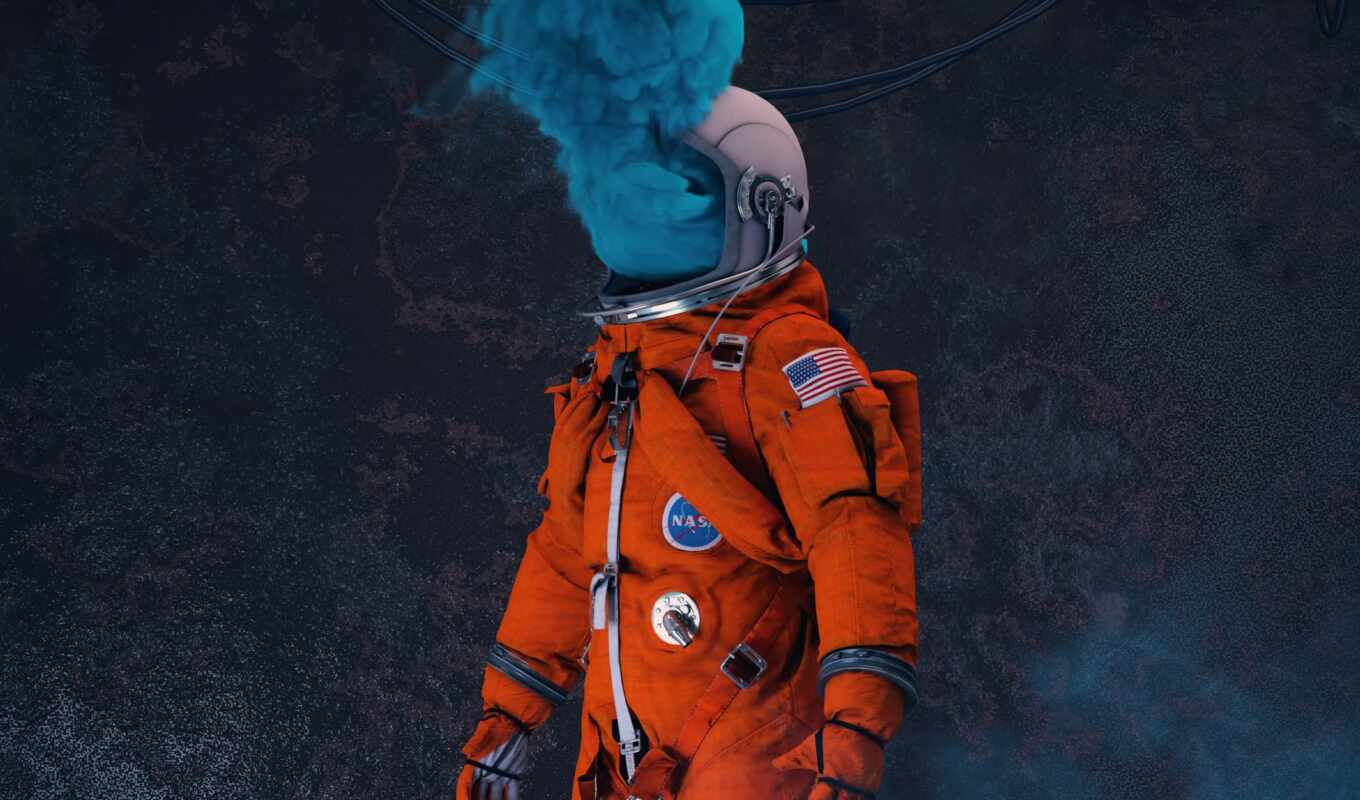 space, suit, Vatican, astronaut, surreal