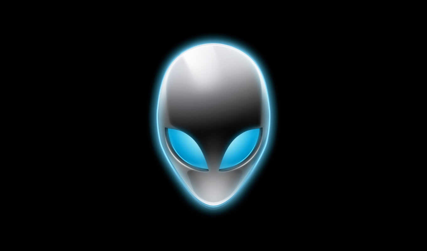 logo, black, fone, голова, черном, череп, alien, alienware, пришельца, чужие, profittask