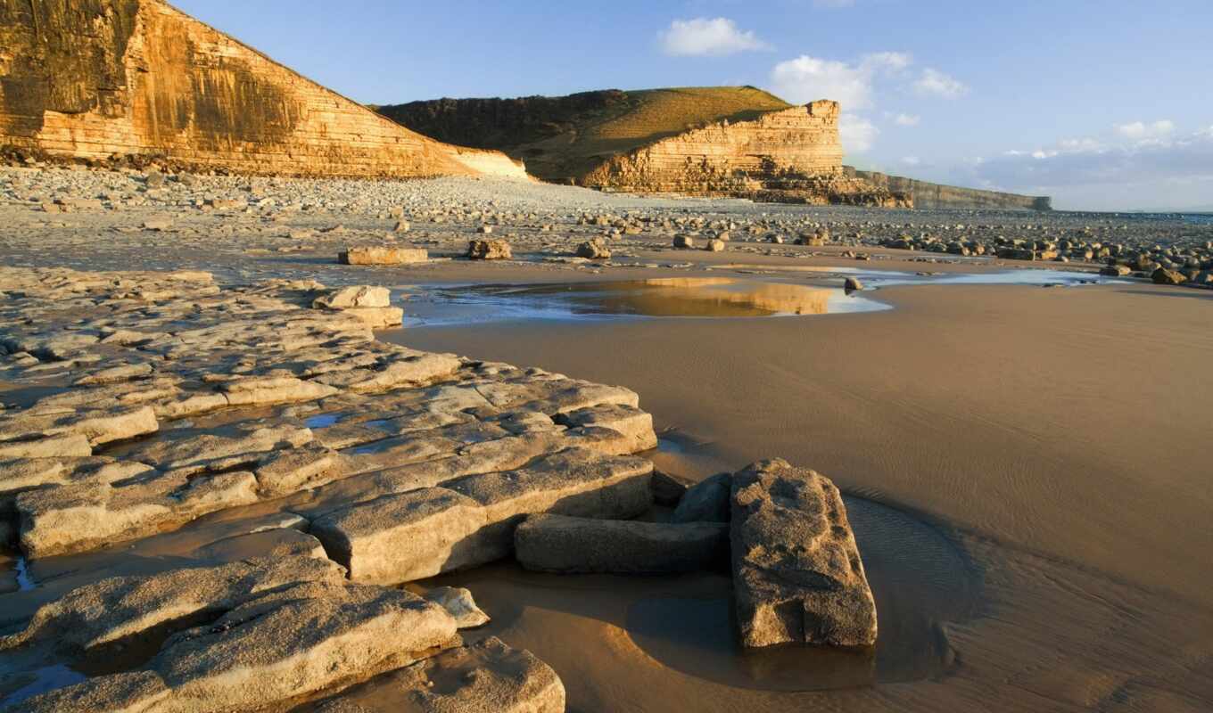 природа, фон, пляж, песок, добавить, пожаловаться, cliff, albert, wale, lesmark, монах