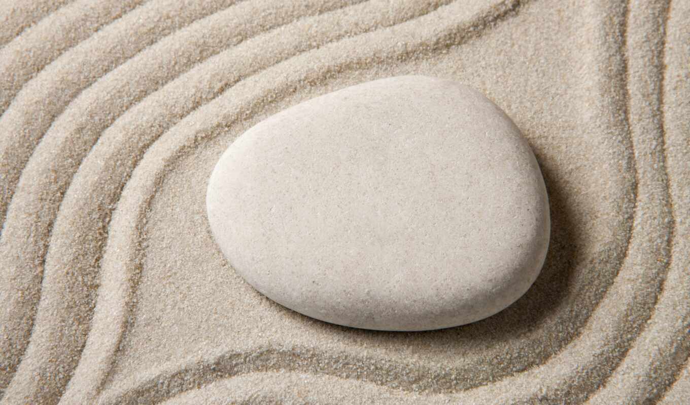 stone, sand