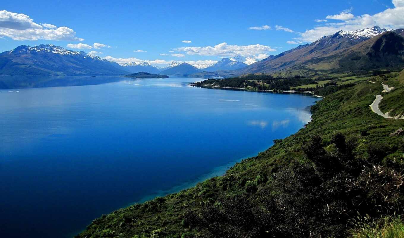 озеро, desktop, blue, гора, озера, wallpapersafari