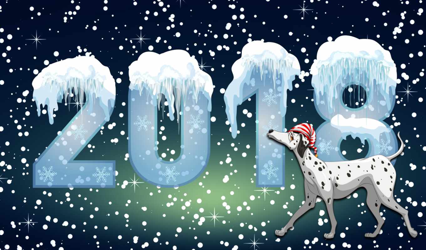 new, снег, winter, год, новогодние, собаки, статусы, цитаты, millionstatusov