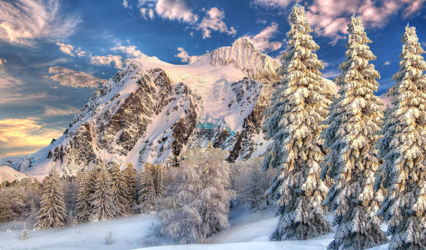 картинка, снег, winter, landscape, stock, north, языка