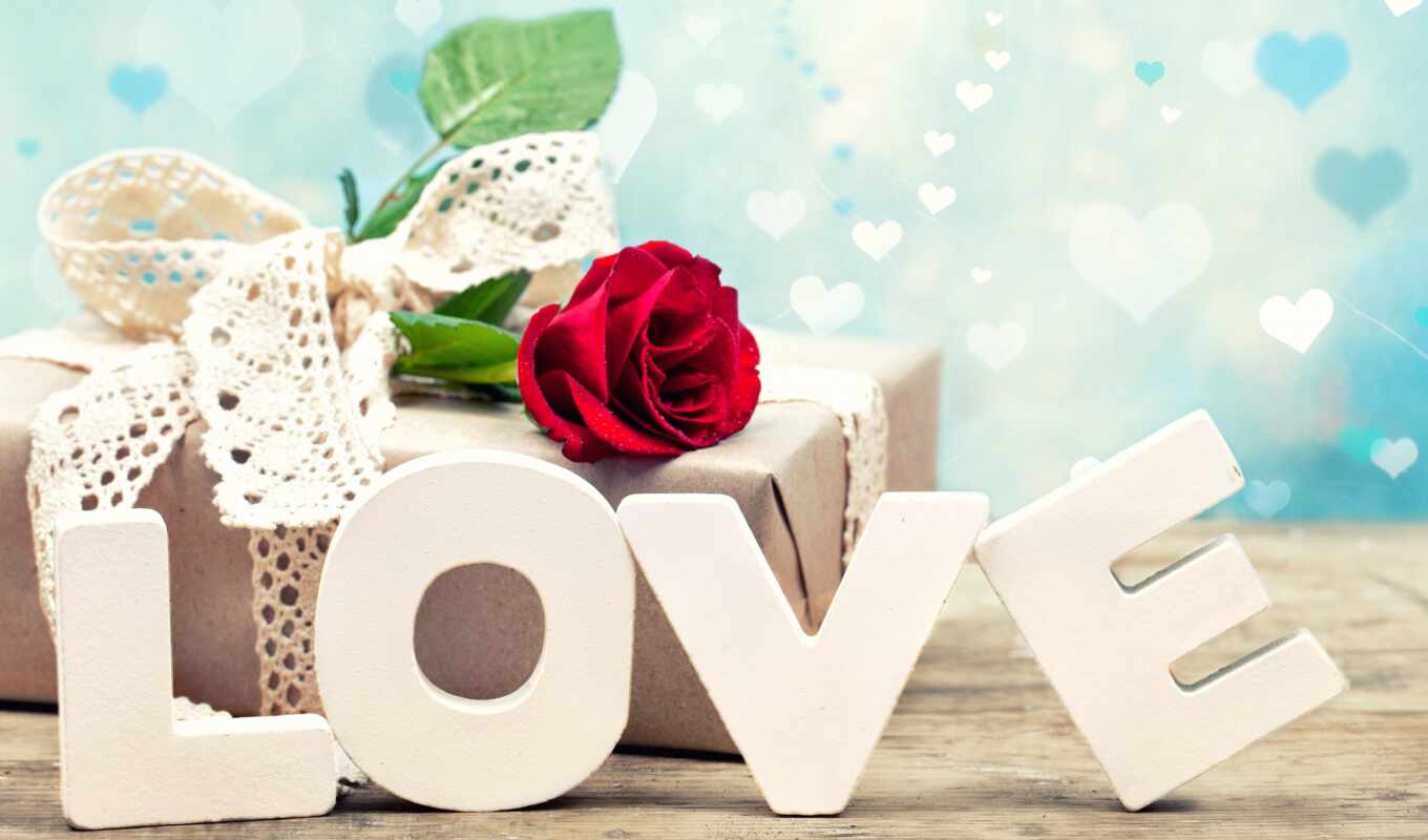 роза, love, романтика, сердце, дар, день, valentine, decoration, буква, святая