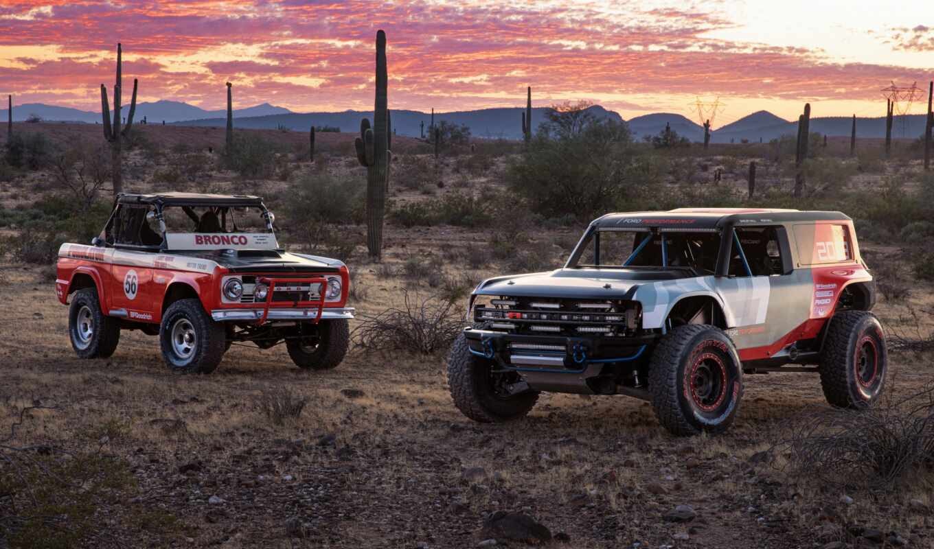 prototype, ford, race, bronco, off-road