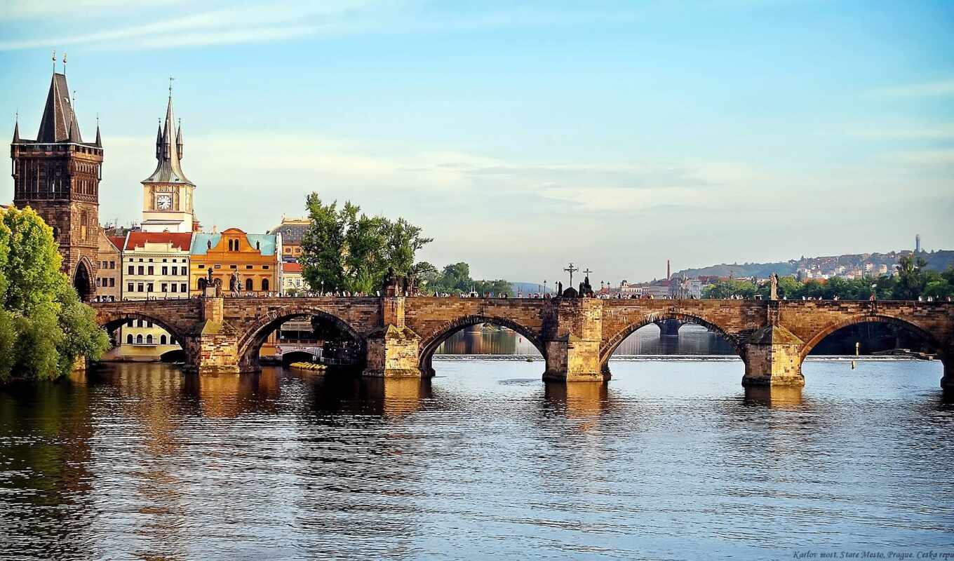 Bridge, prague, guru, Czech
