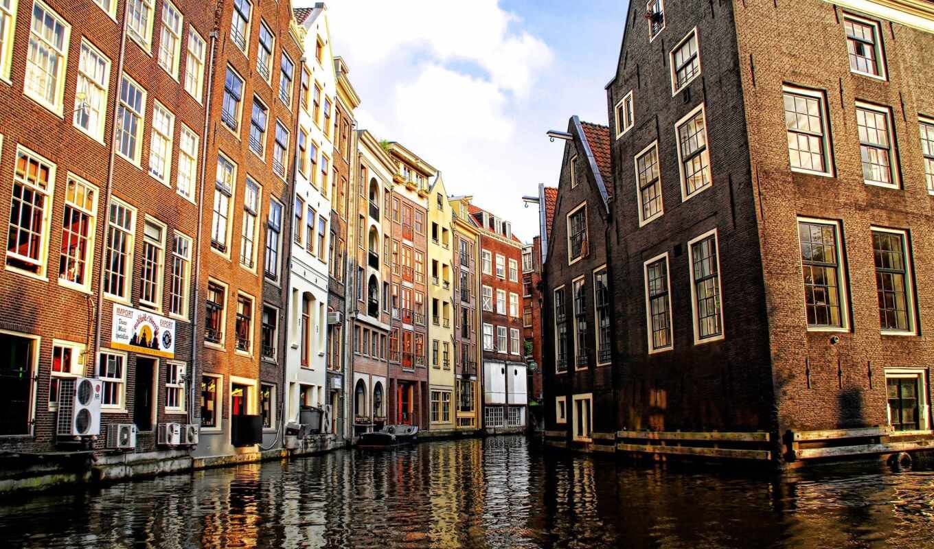 дома, можно, канал, города, amsterdam, venice, быстро, венецианский, венецианские, каналы, амстердаме