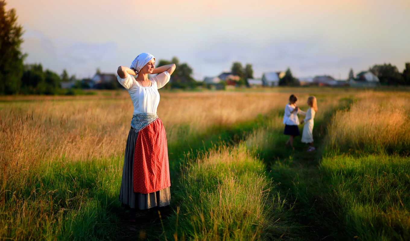 nature, photo, years, Russian, subject matter, pin, village, kid, family, colour, baker