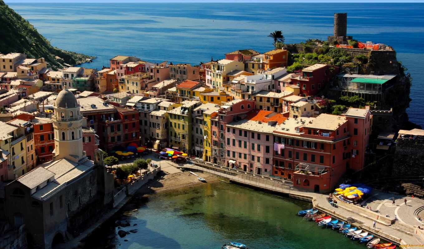 italy, vernazza, Liguria